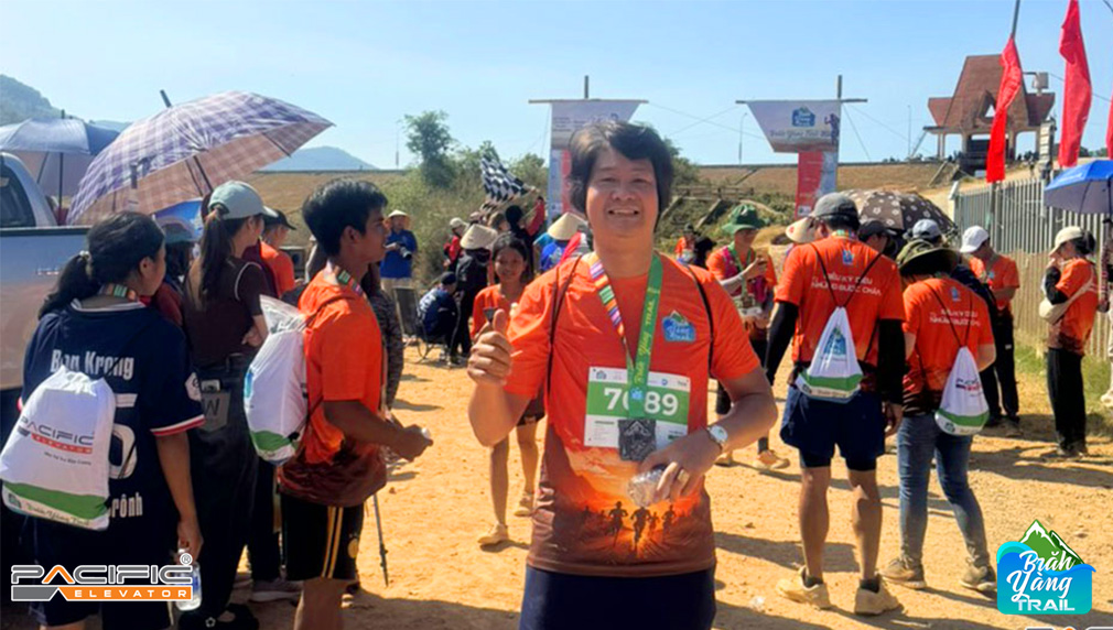 Một số hình ảnh Thang Máy Pacific đồng hành cùng Sự kiện Brăh Yàng Trail 2024