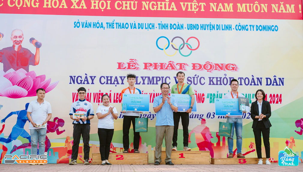 Một số hình ảnh Thang Máy Pacific đồng hành cùng Sự kiện Brăh Yàng Trail 2024