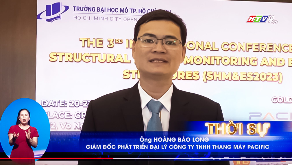 Thang máy Pacific tham gia chương trình sự kiện truyền hình HTV9