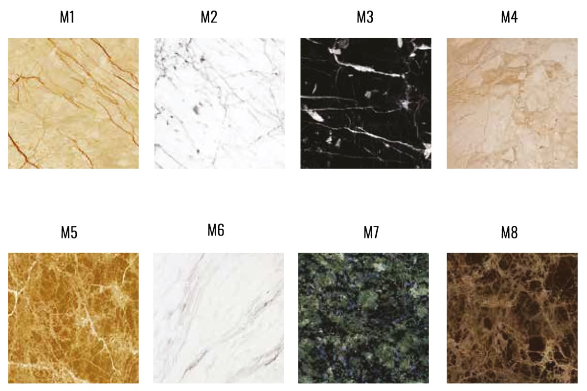 Cabin vật liệu mẫu Thang máy Pacific