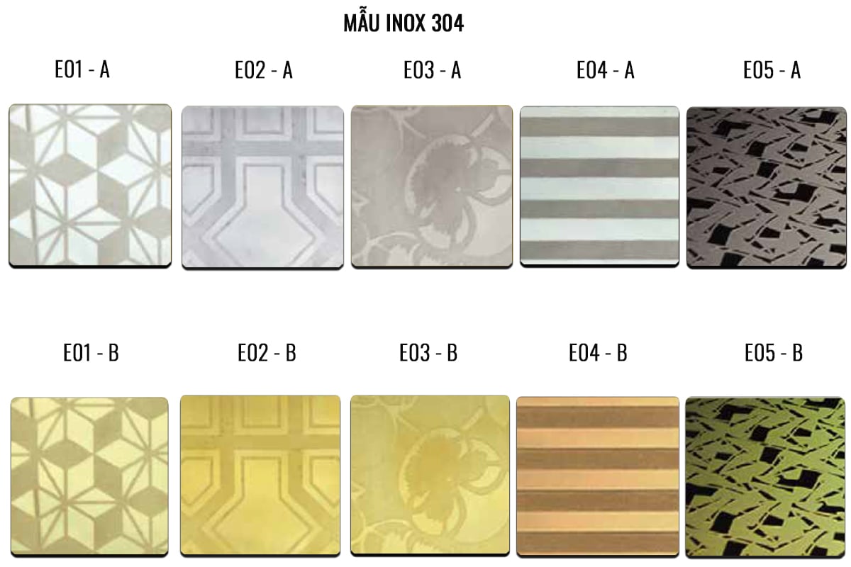 Cabin vật liệu mẫu Thang máy Pacific