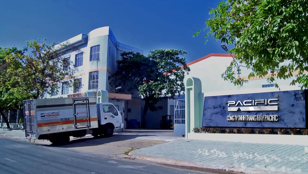 Thang máy Pacific - Nhà máy sản xuất