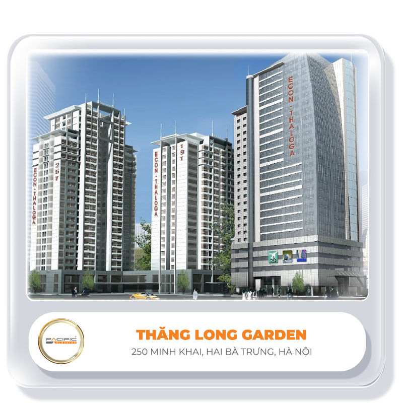 Thang máy Pacific lắp đặy thang máy tại KHU CĂN HỘ CAO CẤP THĂNG LONG GARDEN