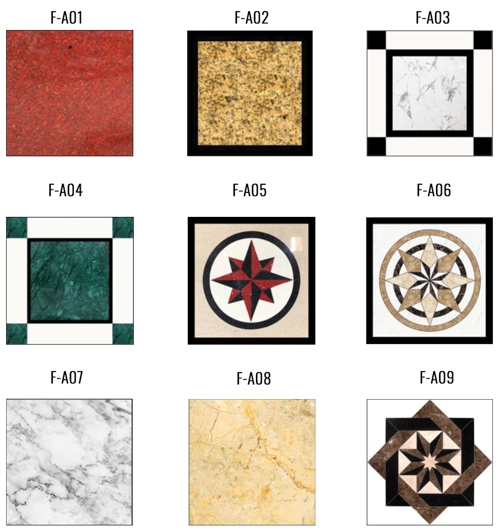 Thang máy Pacific thương hiệu Atlantic các mẫu sàn thang máy