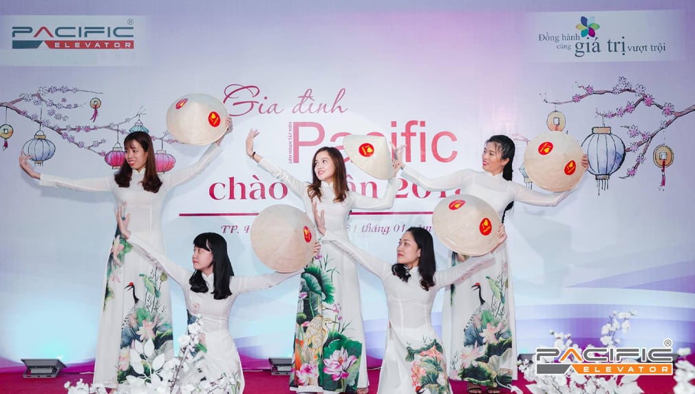 Thang máy Pacific tổ chức sự kiện mừng năm mới