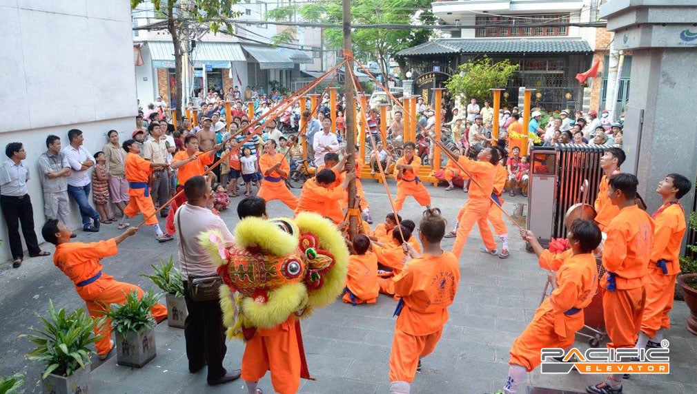 Thang máy Pacific tổ chức sự kiện Đón chào Năm mới