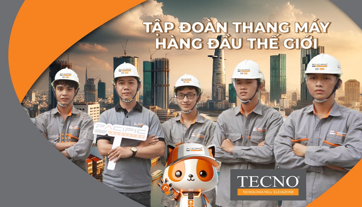 Thang máy Pacific là đối tác chiến lược của Tập đoàn Thang máy Tecno