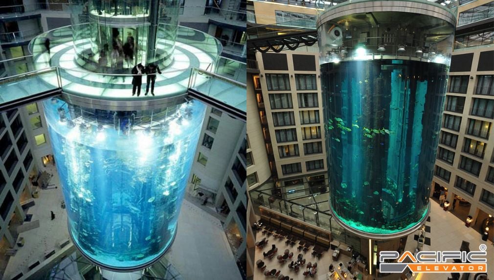 Thang máy AquaDom Đức