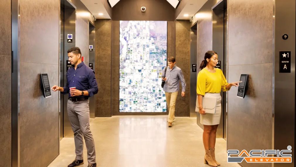 thang máy cho toà nhà, văn phòng