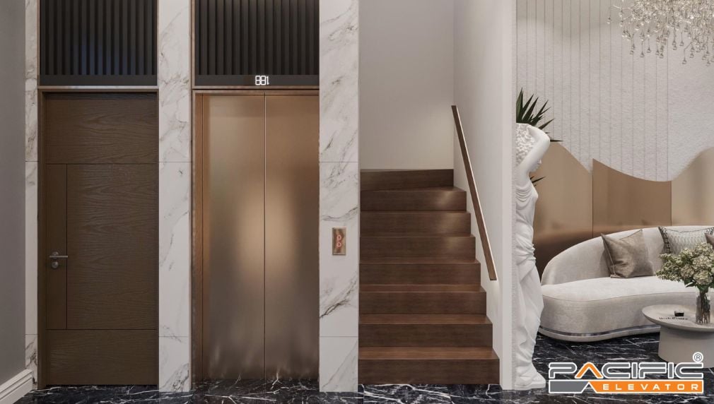thang máy gia đình đẹp