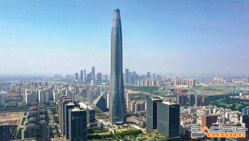 thang máy nhanh nhất thế giới