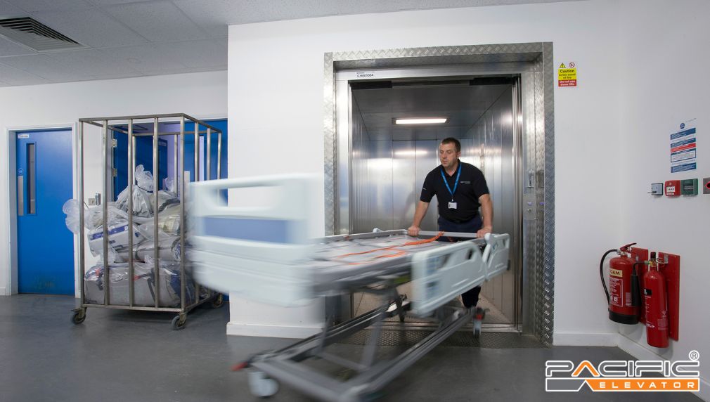 hình ảnh minh hoạ sử dụng thang máy bệnh viện