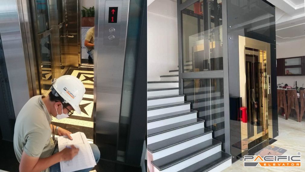 kỹ thuật Pacific bảo trì thang máy