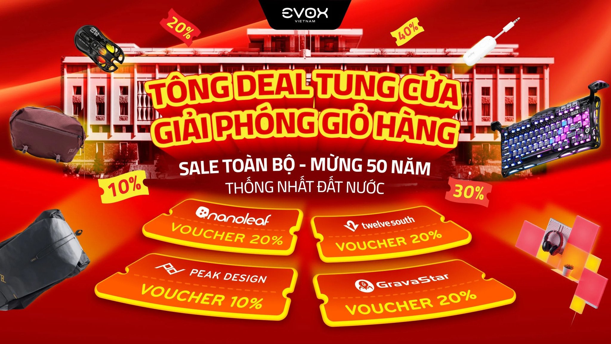 Sale Tưng Bừng - Mừng Đại Lễ 30/4 & 1/5