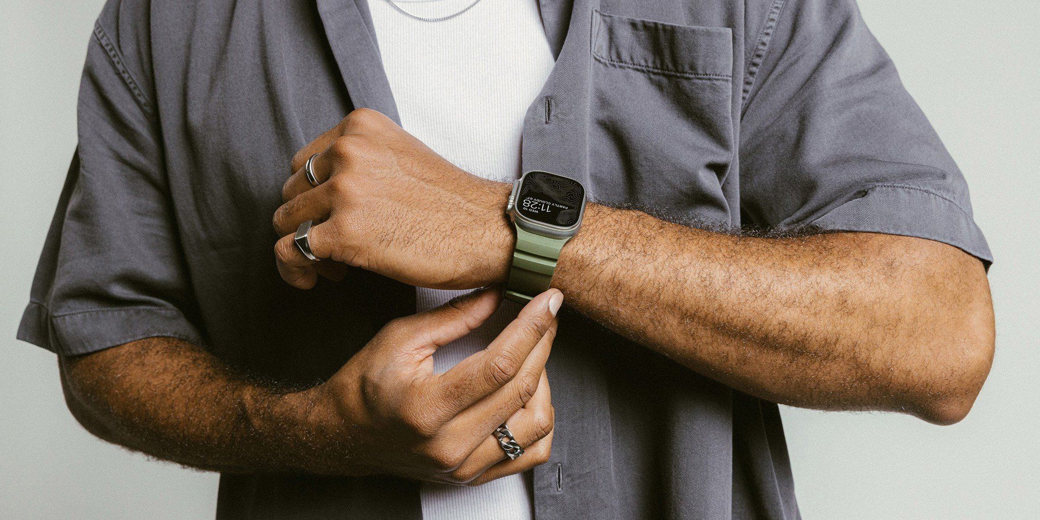 Dây đeo Nomad Rocky Point cho Apple Watch Series (46/49mm)