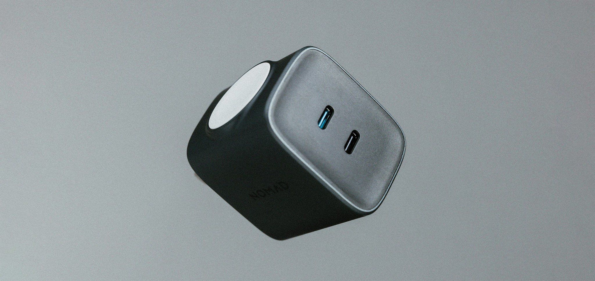 Củ sạc nhanh đa cổng Nomad 65W (GAN) tích hợp sạc Apple Watch
