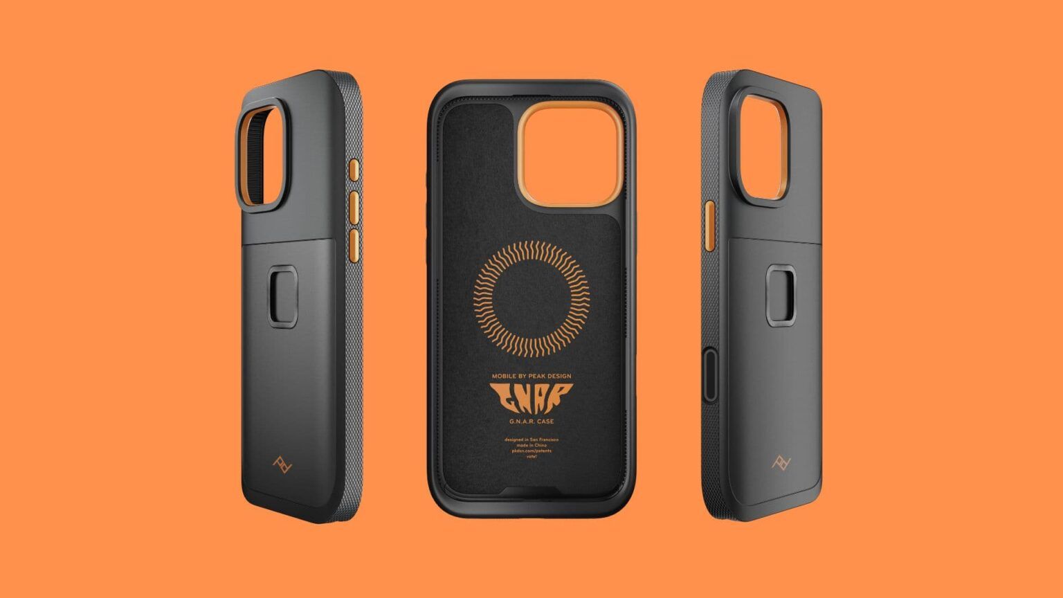 Ốp lưng Peak Design GNAR Case for iPhone 16 Pro/ Pro Max