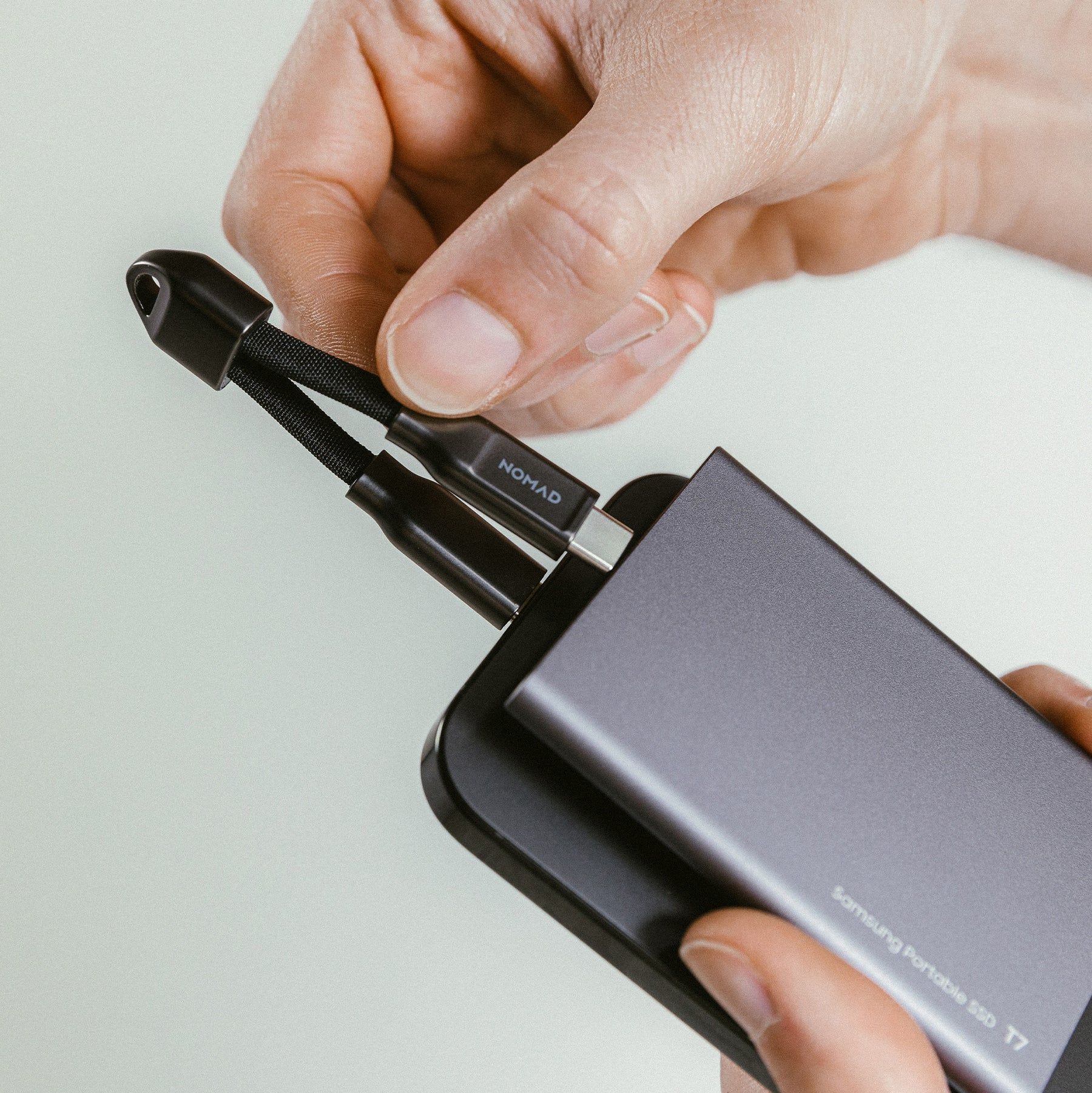 Cáp sạc móc khóa Nomad ChargeKey V2 (USB-C)
