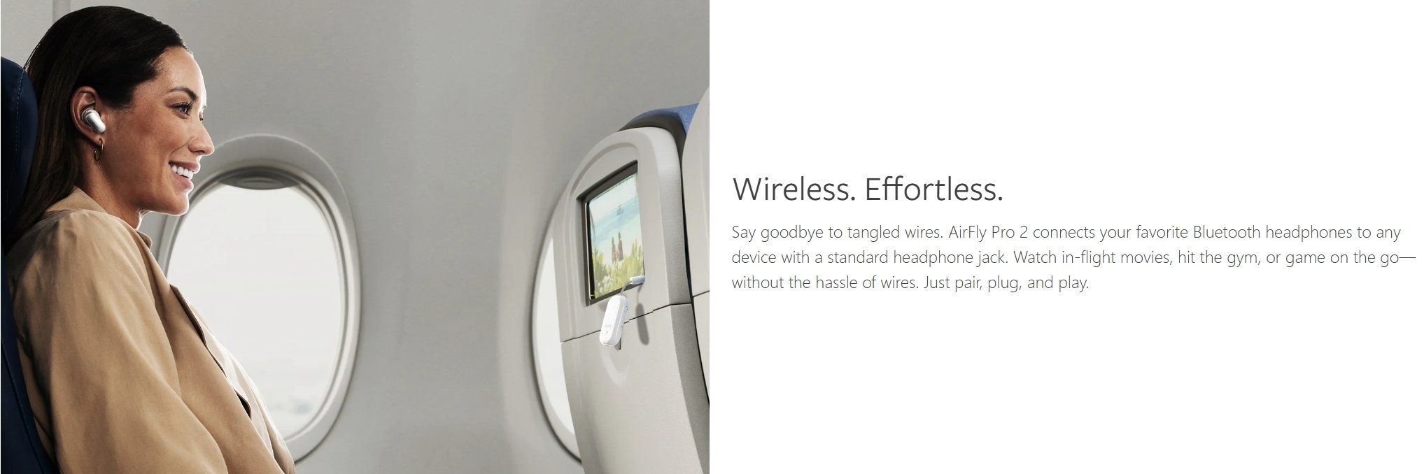 Thiết bị phát Bluetooth cho tai nghe Twelve South AirFly Pro 2 (Deluxe)