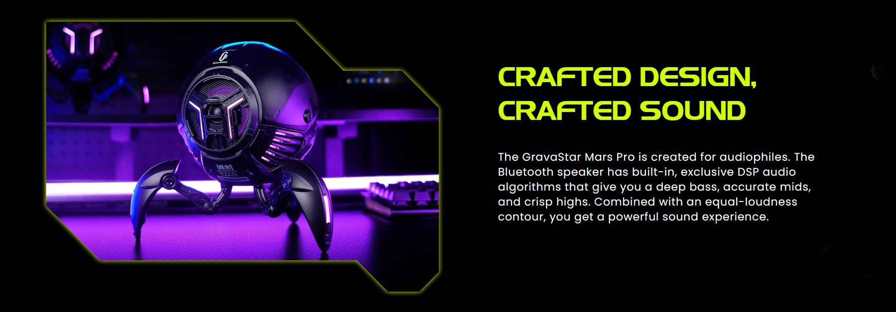 GravaStar Mars Pro (Matte Black)