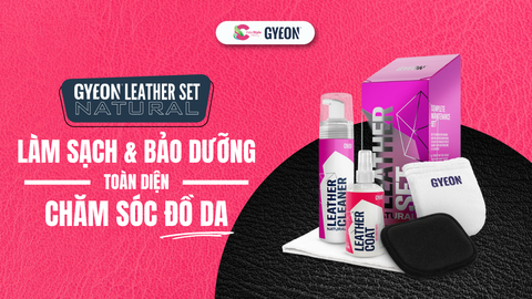 GIẢI PHÁP TOÀN DIỆN CHĂM SÓC ĐỒ DA: Q2M LEATHERSET NATURAL