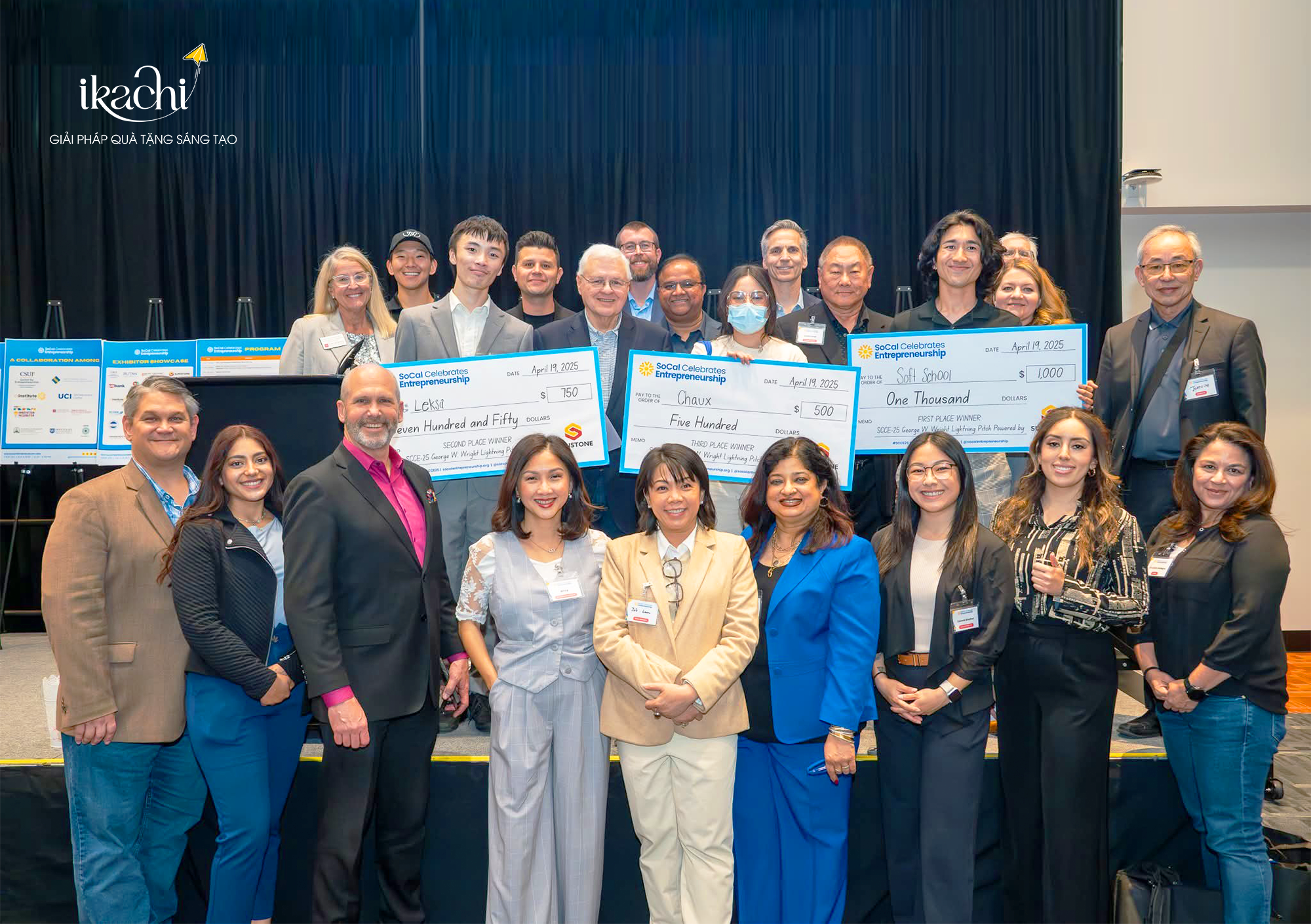 IKACHI ĐỒNG HÀNH VÀ TÀI TRỢ CHƯƠNG TRÌNH SOCAL CELEBRATES ENTREPRENEURSHIP 2025