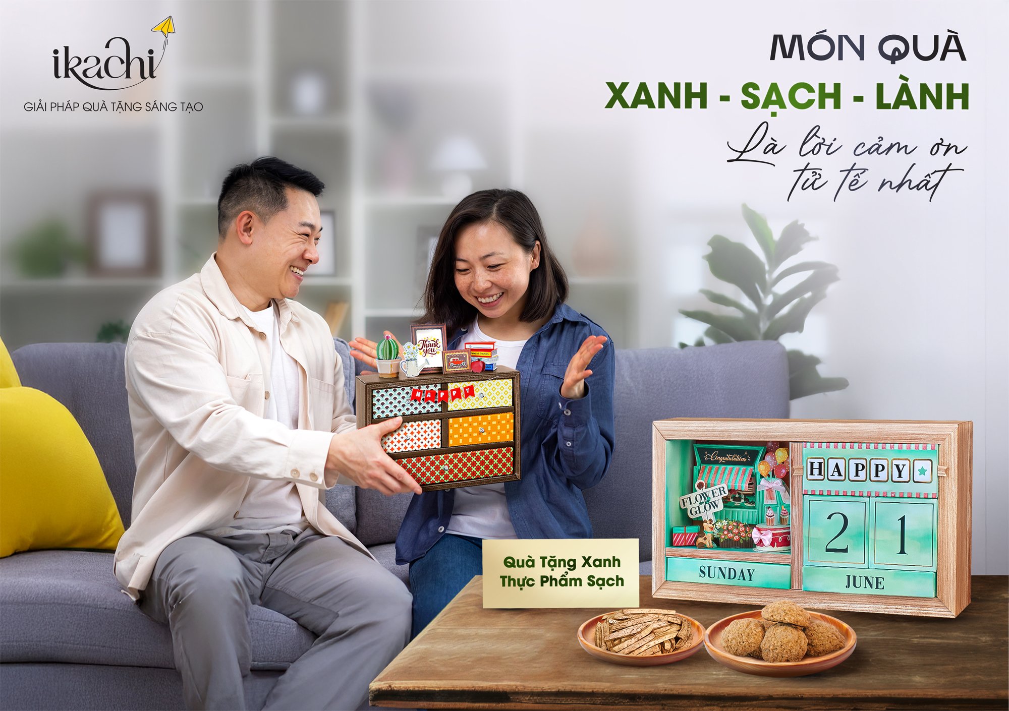 MÓN QUÀ XANH – SẠCH – LÀNH: LỜI CẢM ƠN TỬ TẾ NHẤT