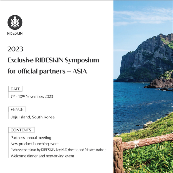 Hội nghị chuyên đề RIBESKIN độc quyền dành cho các đối tác chính thức từ ngày 7 - 10/11/2023!
