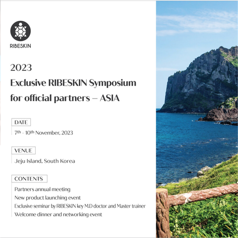 Hội nghị chuyên đề RIBESKIN độc quyền dành cho các đối tác chính thức từ ngày 7 - 10/11/2023!