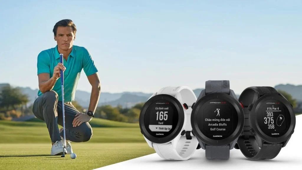Hành trình golf khởi đầu bằng chiến lược: Tìm hiểu Garmin Approach Series, dòng đồng hồ chơi golf GPS hàng đầu