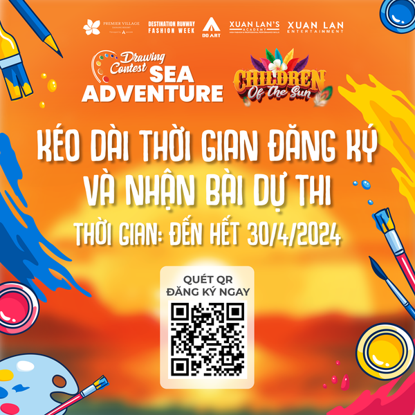 Thông báo kéo dài thời gian đăng ký tham gia Cuộc thi Vẽ “Sea Adventure” – Chủ đề: Cuộc Phiêu Lưu Trên Biển