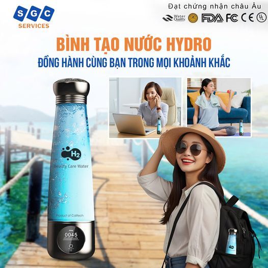 BÌNH TẠO NƯỚC HYDRO ĐỒNG HÀNH CÙNG BẠN TRONG MỌI KHOẢNH KHẮC