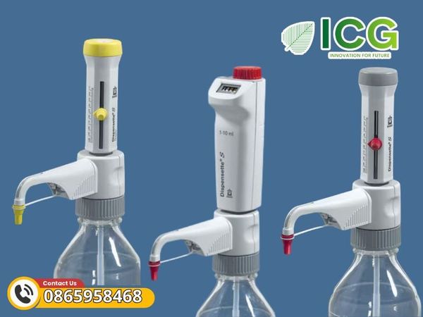 Bộ phân phối dung dịch - Dispensette® S an toàn, chính xác cao