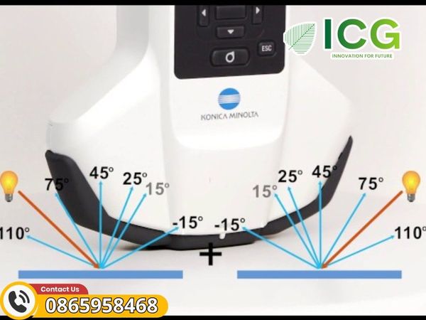 Máy đo màu quang phổ cầm tay đa góc độ