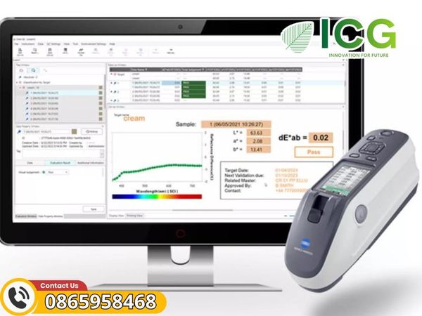 Máy đo màu quang phổ cầm tay đa góc độ