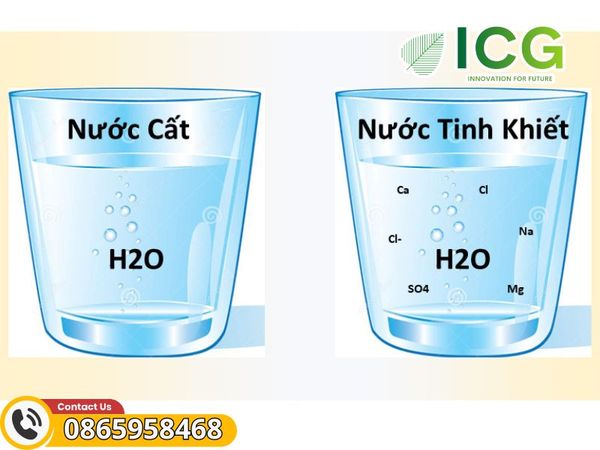 Nước cất siêu sạch là gì