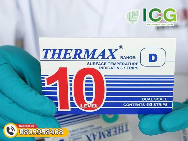 Giấy đo nhiệt độ thermax 10