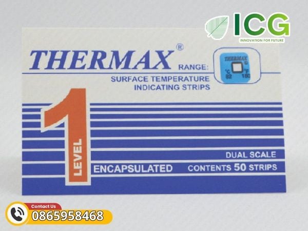 Giấy đo nhiệt độ thermax 1