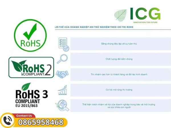 Tiêu chuẩn RoHS và giải pháp kiểm soát kim loại nặng độc hại trong sản xuất