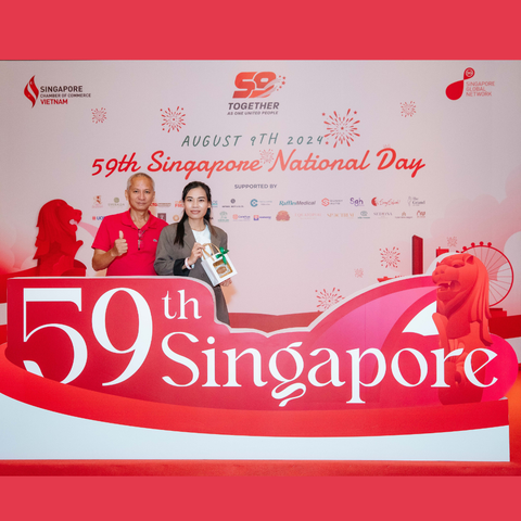 THE CIL COFFEE TẠI SỰ KIỆN KỈ NIỆM 59 NĂM QUỐC KHÁNH SINGAPORE - SCCV