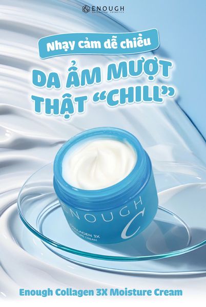 kem dưỡng ẩm 3x enough