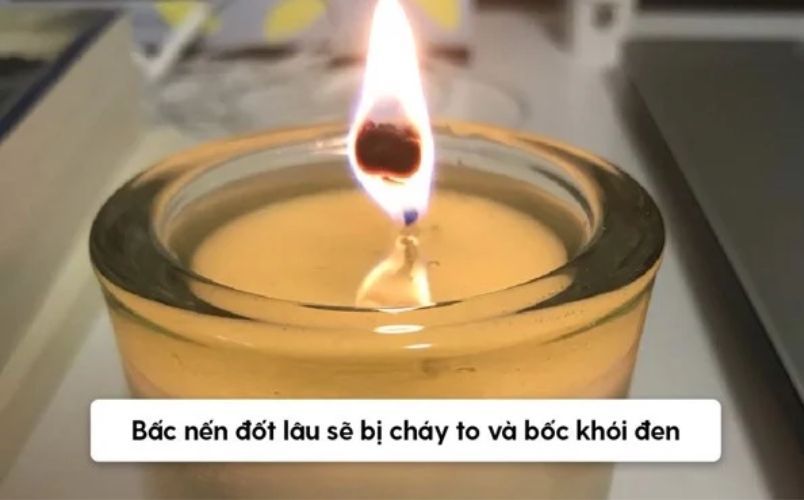 Bấc nến ảnh hưởng thế nào đến chất lượng nến