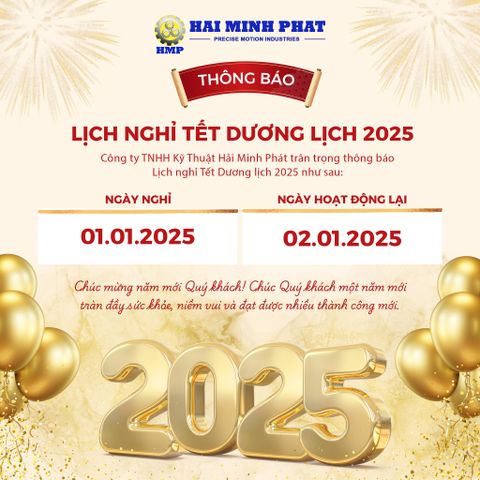 LỊCH NGHỈ TẾT DƯƠNG LỊCH 2025