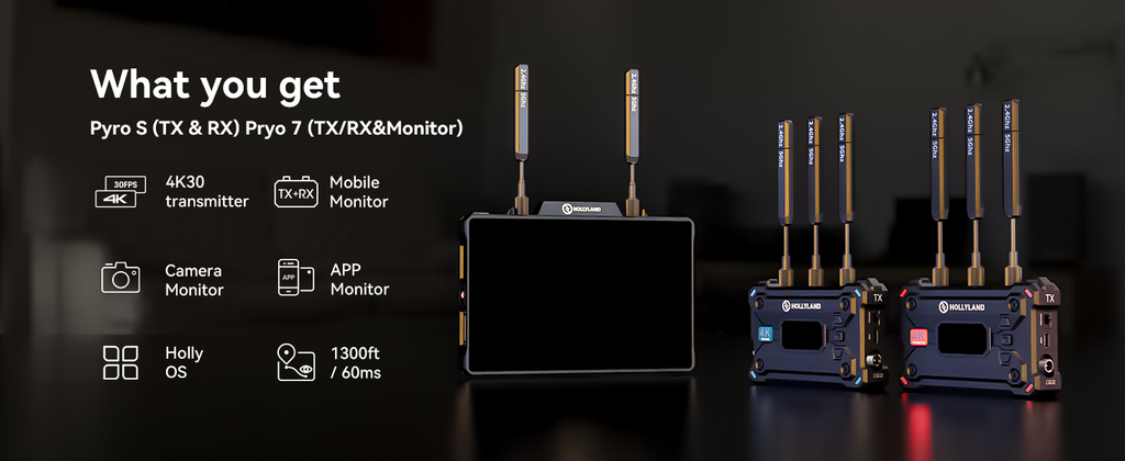 Hollyland Pyro 7 Wireless Video