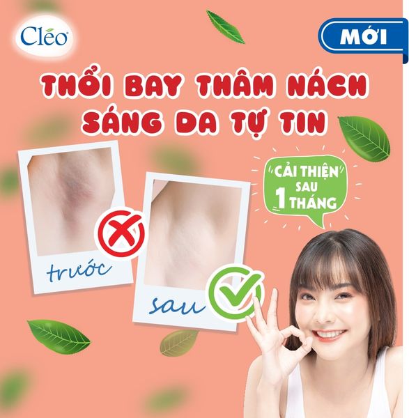 Kem giảm thâm nách Cleo 35gr