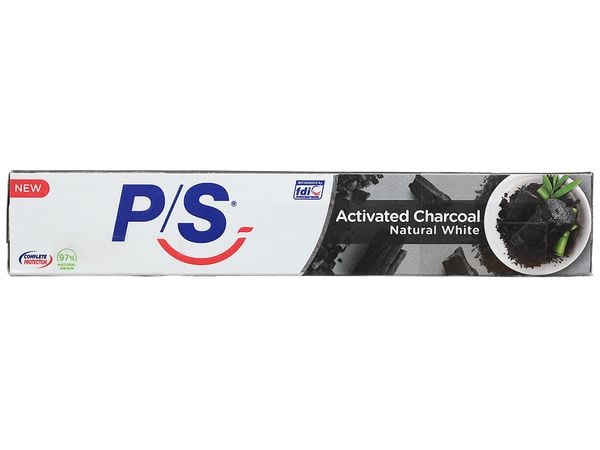 P/S Kem đánh răng TRẮNG RĂNG THAN HOẠT TÍNH & TRE 180G