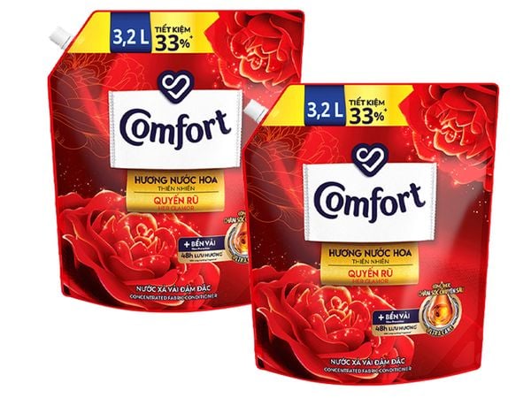 COMFORT Chăm Sóc Chuyên Sâu Hương Nước Hoa Thiên Nhiên Quyến Rũ