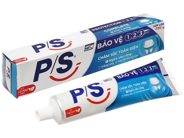 P/S Kem đánh răng bảo vệ 123 180g