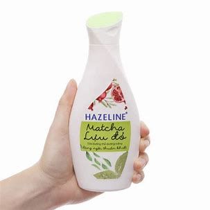 HAZELINE sữa dưỡng thể matcha & lựu đỏ 230ml