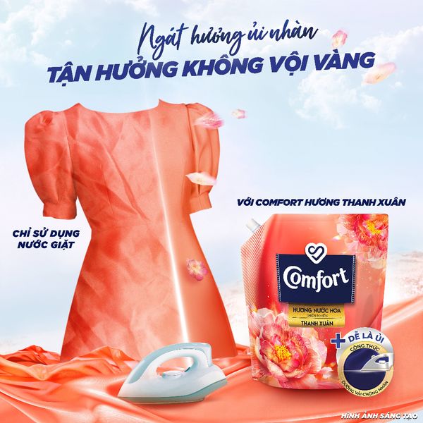 COMFORT Hương nước hoa Chống Nhăn Hương Thanh Xuân